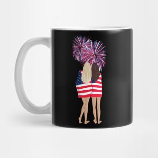 Patriotic Girls Mug